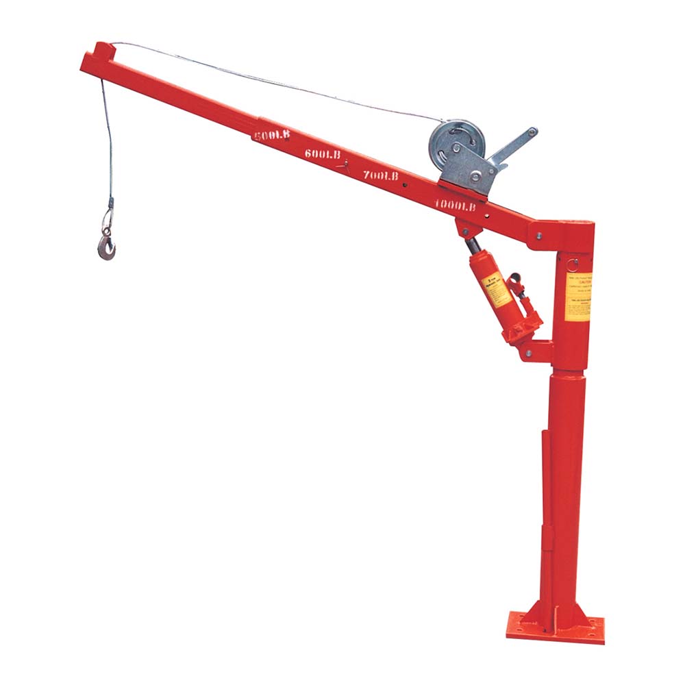 Proequip 450Kg (1000Lb) Manual Winch Ute Crane