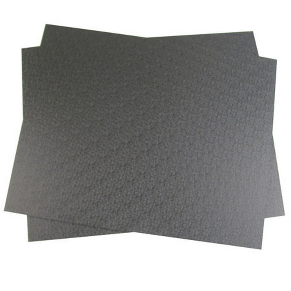Abs Plastic Sheet 300 X 240Mm Black (2 Pack)