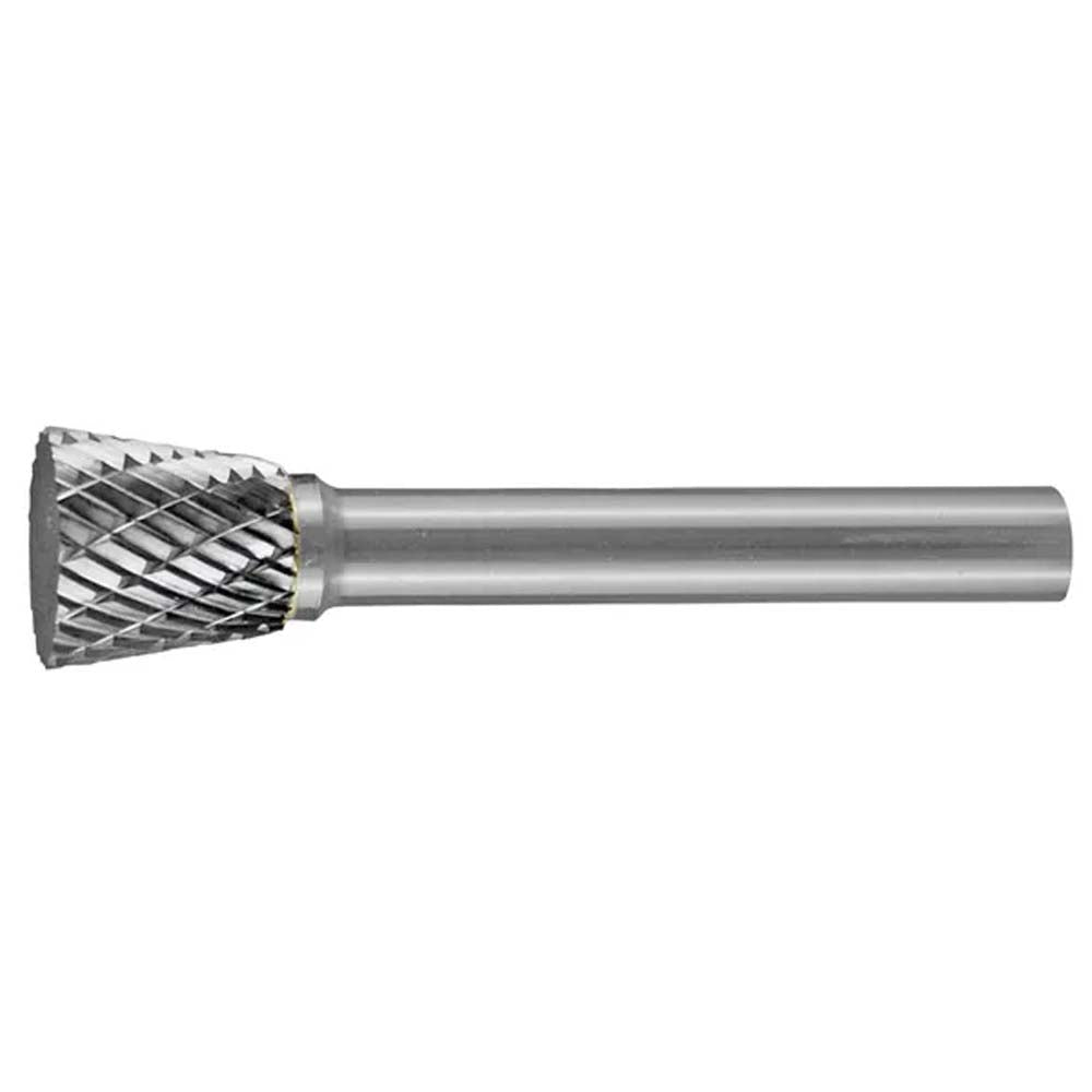 Holemaker Carbide Burr 1/4X1/4X1/4In Inverted Cone Shape Dc