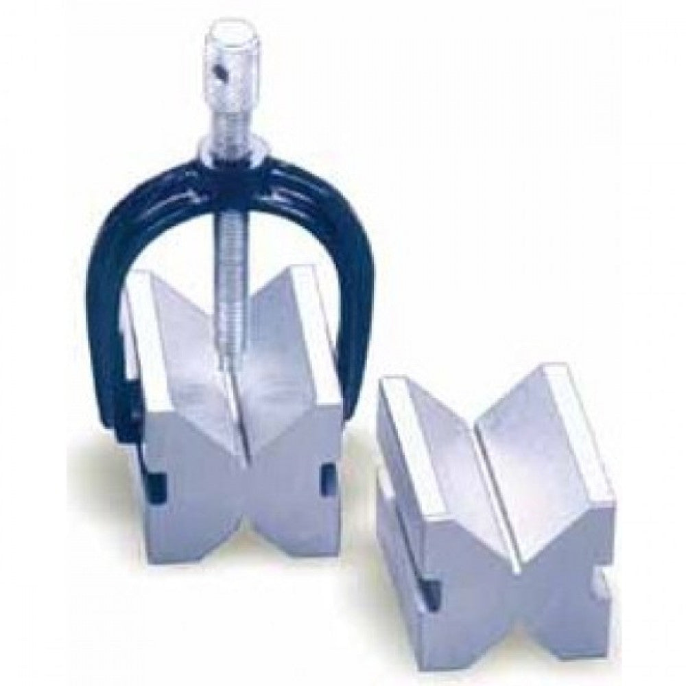 40Mm Steel Vee Blocks With Clamp