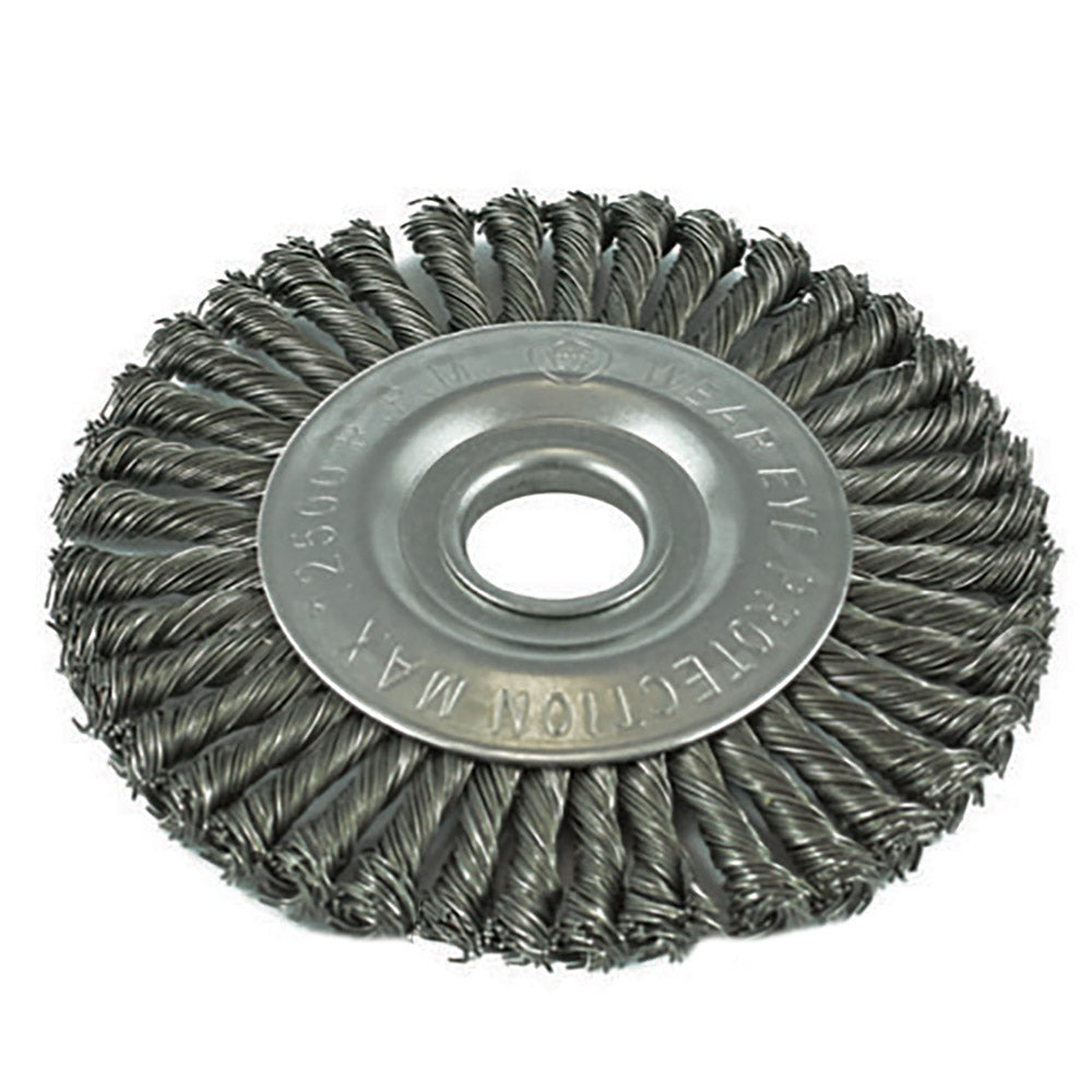 Itm Twist Knot Pipeline Wheel Brush Steel 125Mm