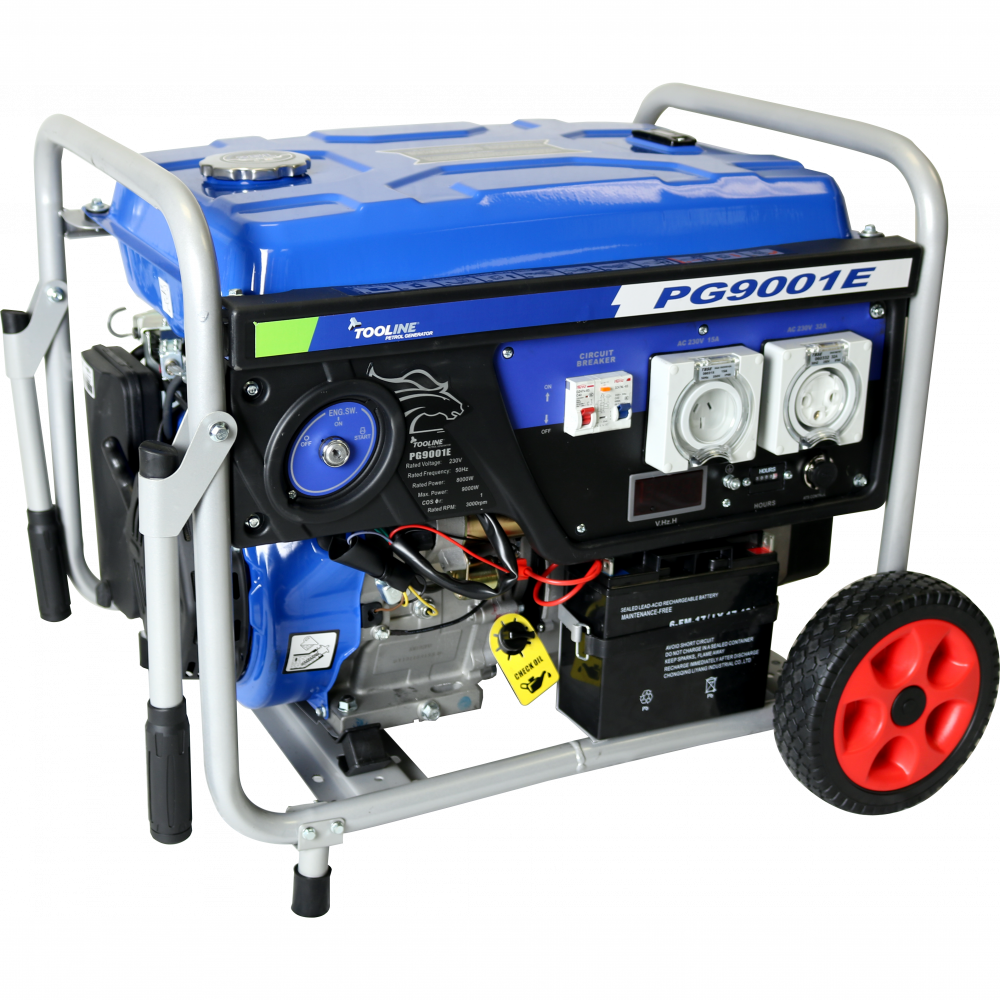 Tooline Pg9001E Petrol Generator