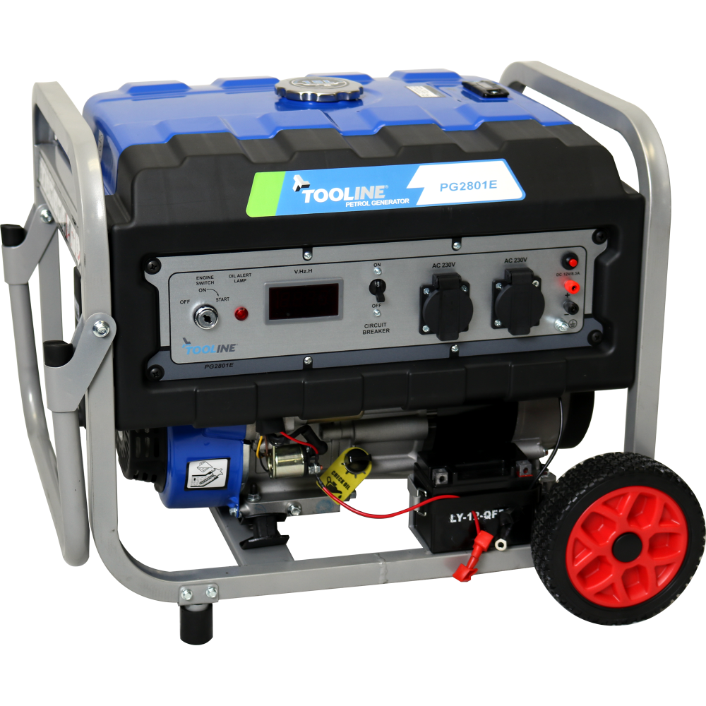 Tooline PG2801E 2.8Kw Petrol Generator