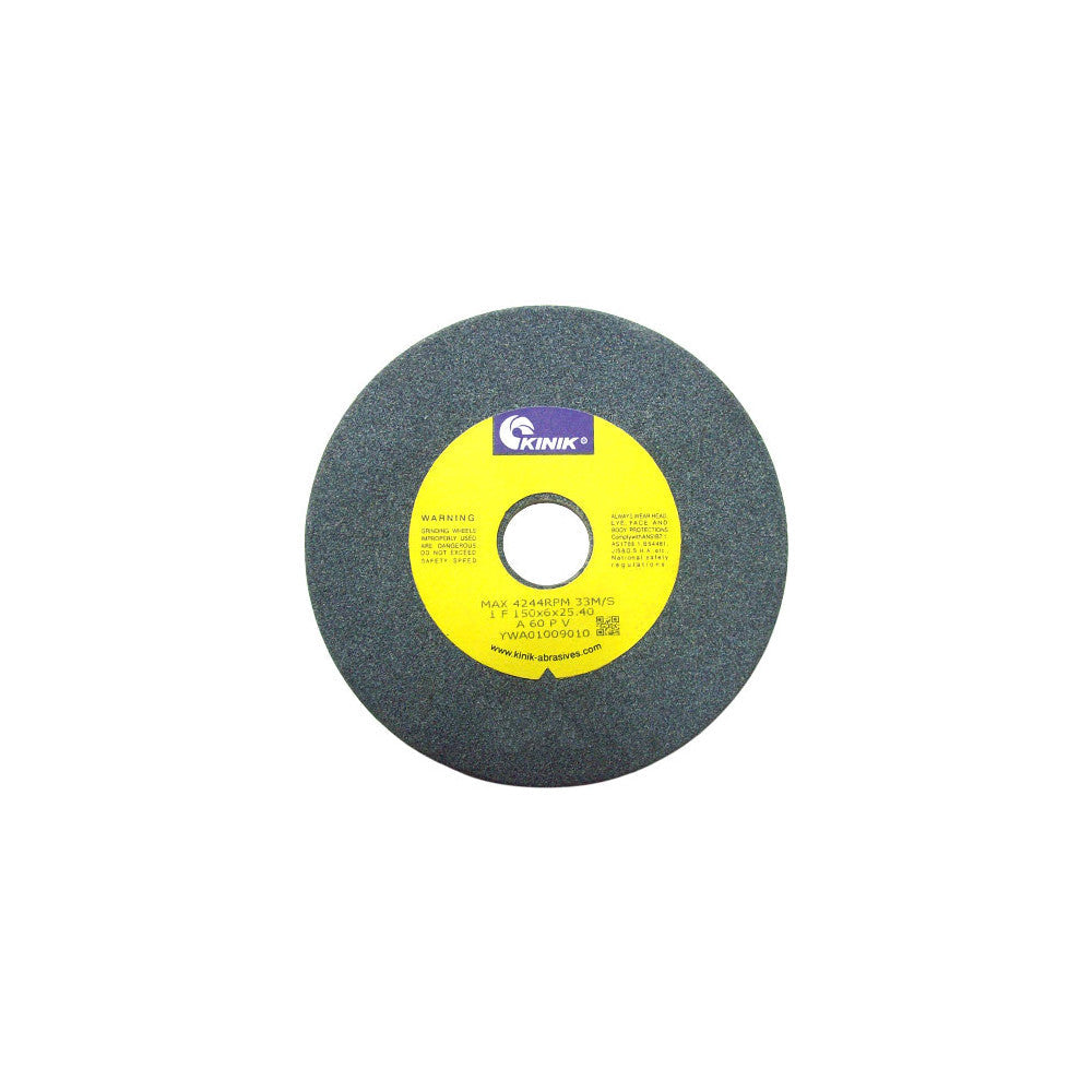 Kinik Bench Grinder Wheel - Grey, 150X19 A46G