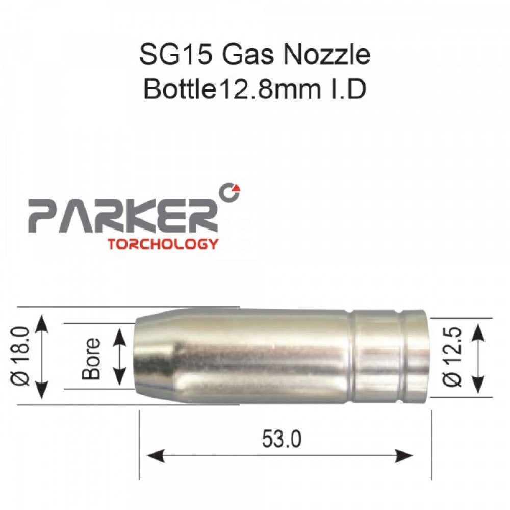 Parker Sg15 Nozzle Bottle Pack Of 2