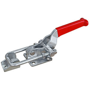 Toggle Clamp Latch Flanged Base Straight Handle 900Kg Cap