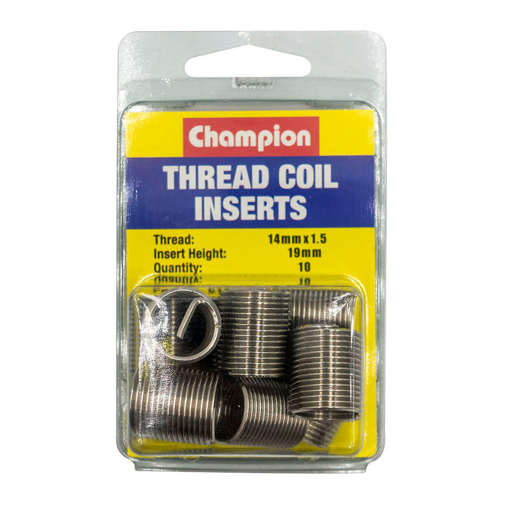 Champion M14 X 1.50 X 19Mm Thread Insert Refills -10Pk