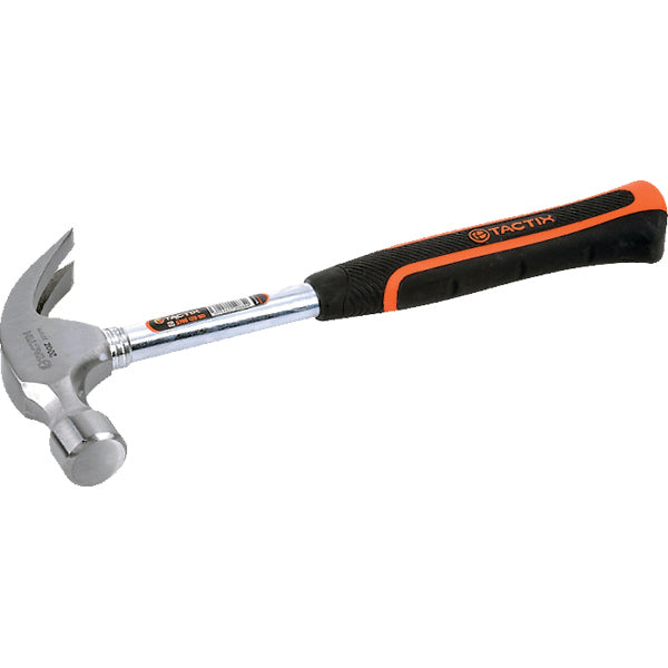 Tactix Hammer Claw 570Gm (20Oz) Tubular Steel Handle