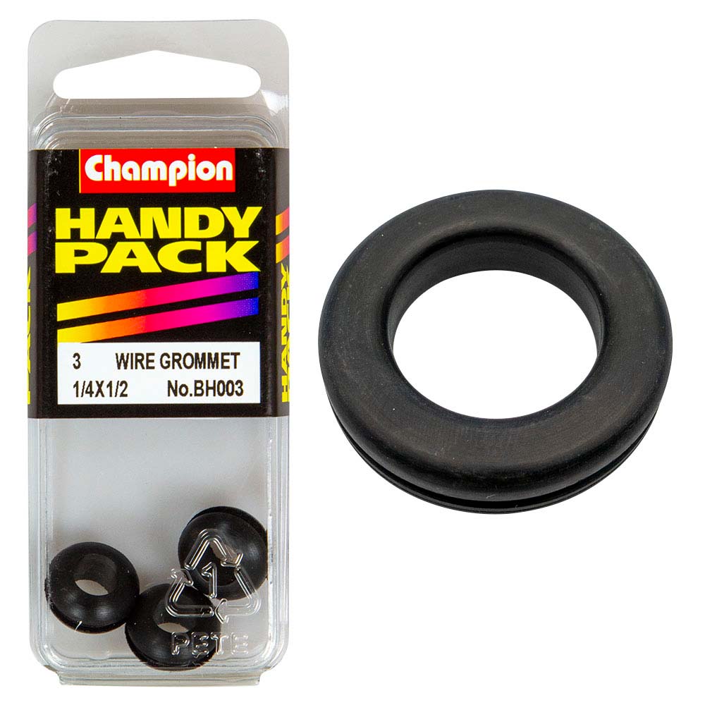 Champion 1/4In X 1/2In Wiring Grommets