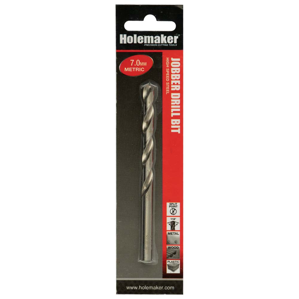 Holemaker Jobber Drill 7.0Mm - 1Pc (Carded)