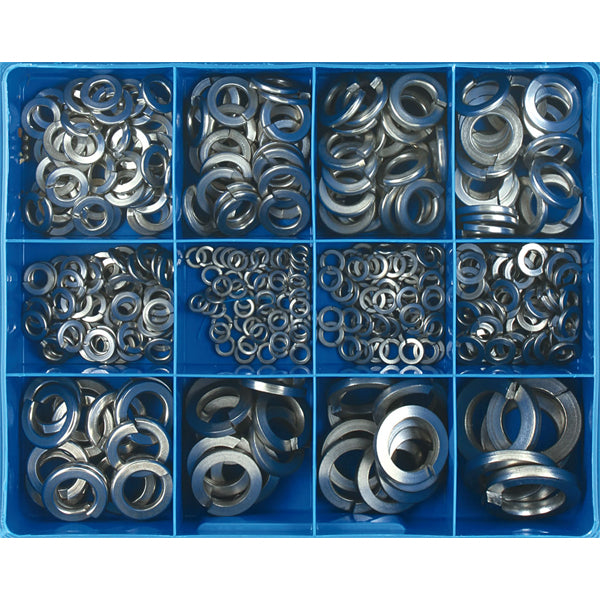 Champion 345Pc Mm/Imp Spring Washer Assortment 304/A2