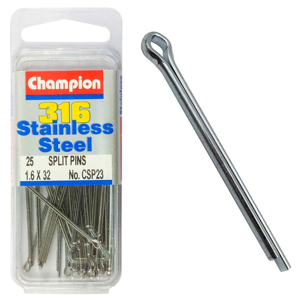 Champion 316/A4 Split Pin 1.6 X 32Mm (A)