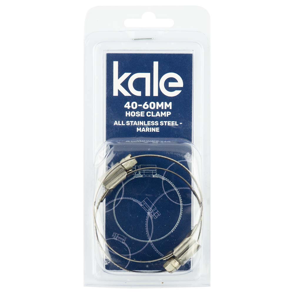 Kale Wd12 40-60Mm W4-R (2Pk) - All Stainless Marine