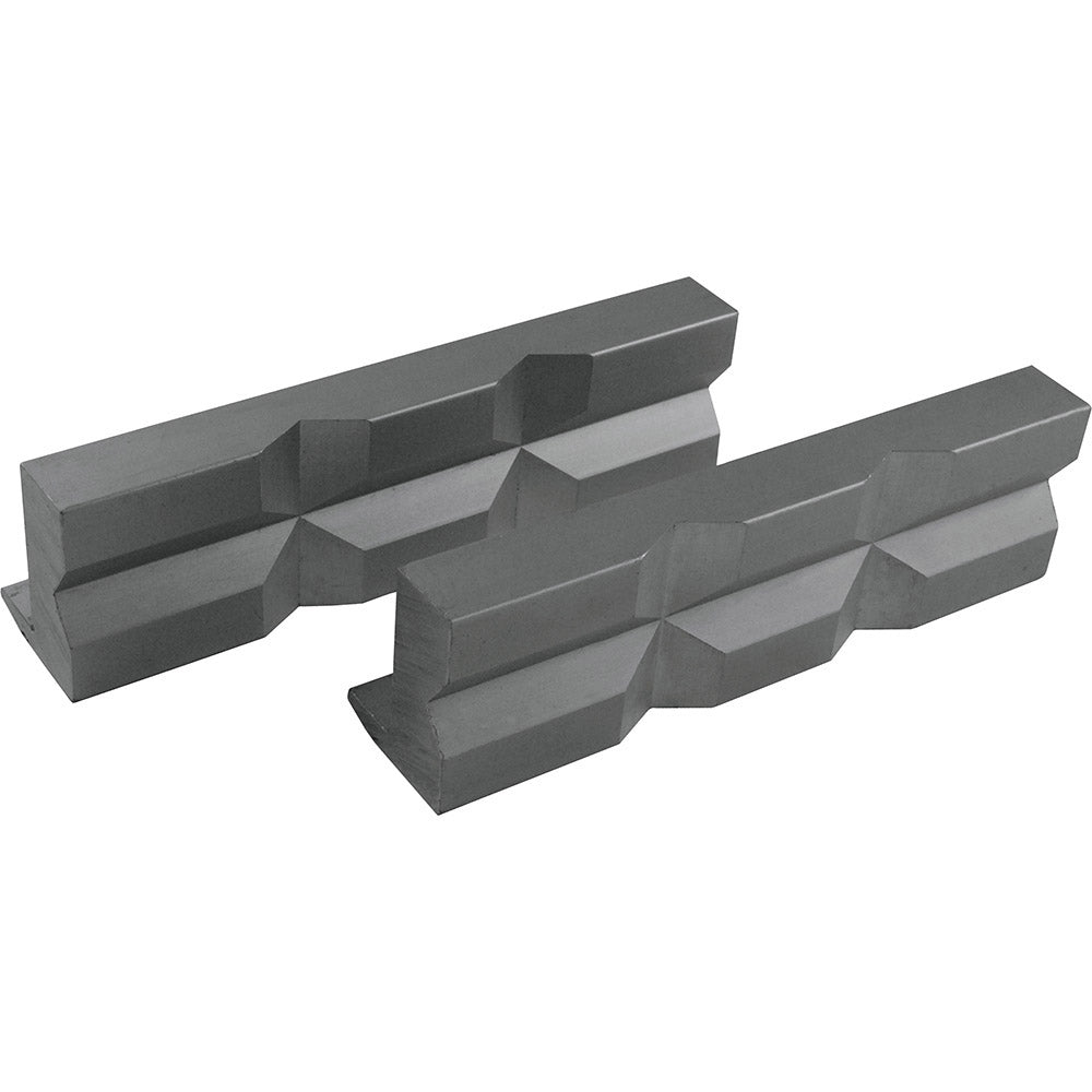 Itm Soft Vice Jaws Alumimium Prism Face 125Mm