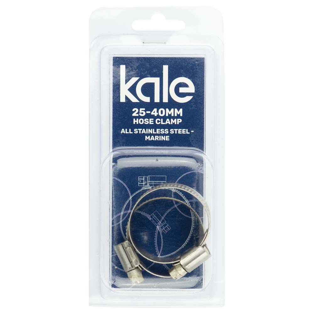 Kale Wd12 25-40Mm W4-R (2Pk) - All Stainless Marine