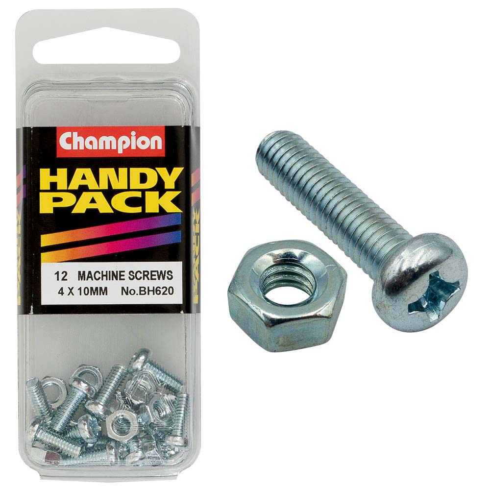 Champion M4 X 10Mm Machine Set Screw