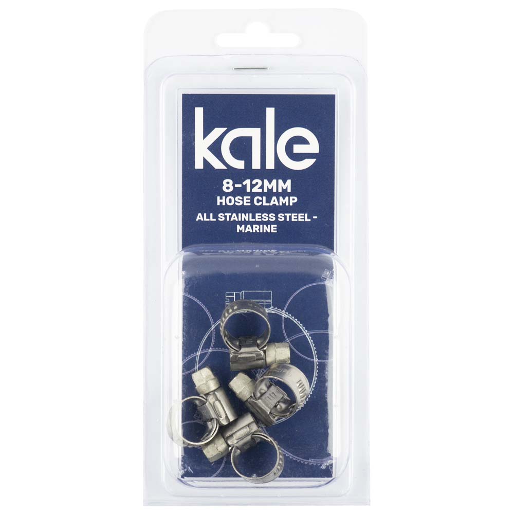 Kale Wd9 8-12Mm W4-R (4Pk) - All Stainless Marine