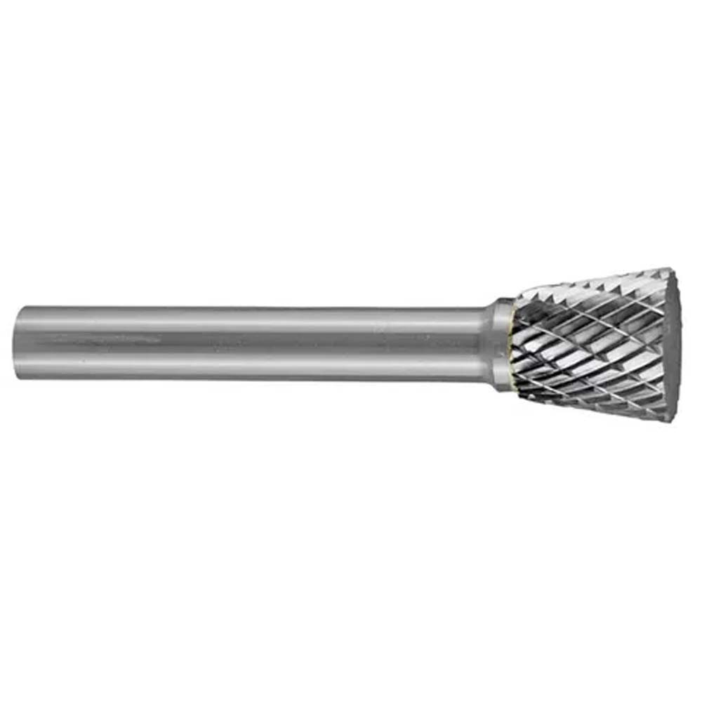 Holemaker Carbide Burr 1/2X1/2X1/4In Inverted Cone Shape Dc