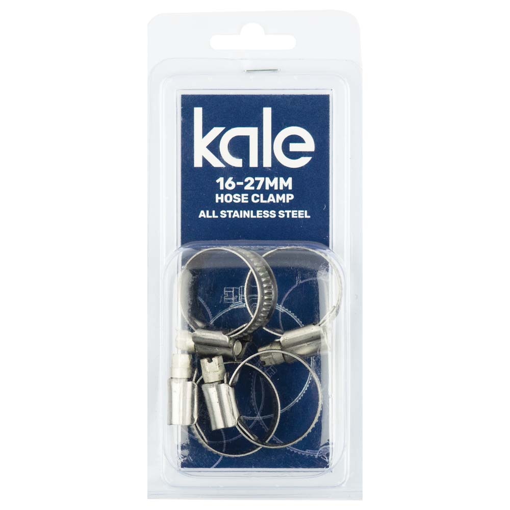 Kale Wd12 16-27Mm W3-R (4Pk) - All Stainless