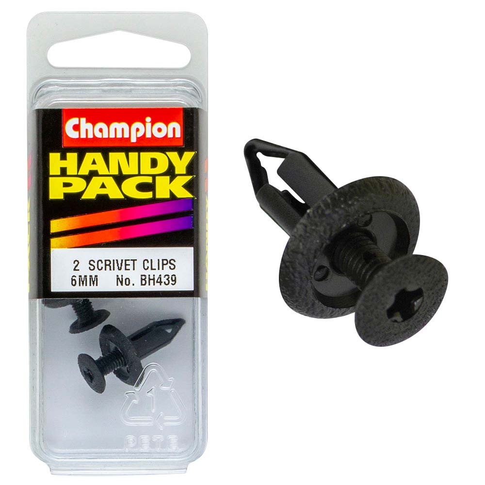 Champion Scrivet Trim Clip 6Mm