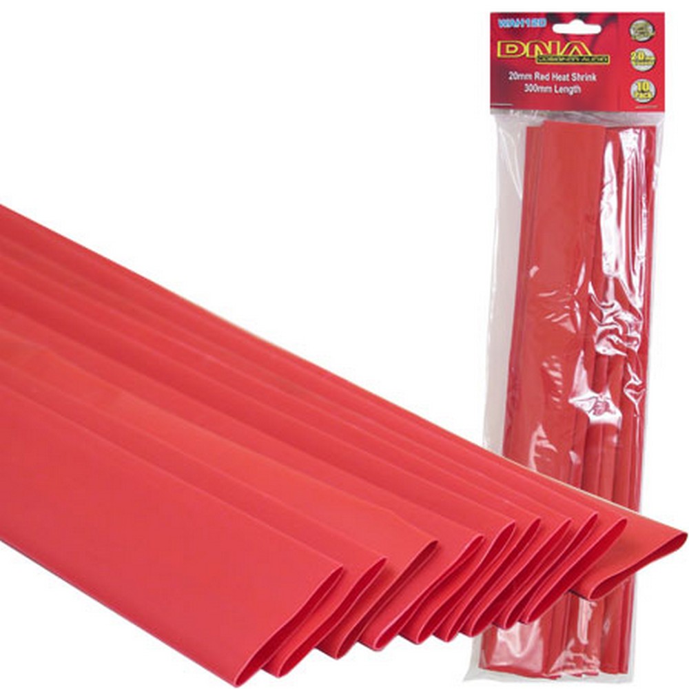 Heatshrink 20Mm Red (10 Pack)