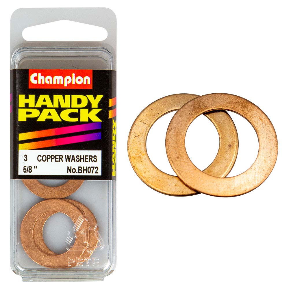 Champion 5/8In X 1 Copper Washer 20G