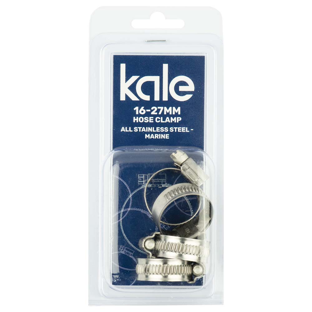 Kale Wd12 16-27Mm W4-R (4Pk) - All Stainless Marine