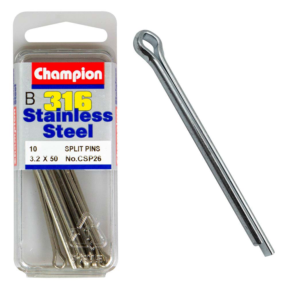 Champion 316/A4 Split Pin 3.2 X 50Mm (B)